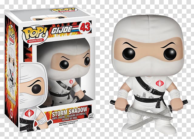 Storm Shadow Snake Eyes Cobra Commander Roadblock Funko, secret squirrel and morrocco mole transparent background PNG clipart