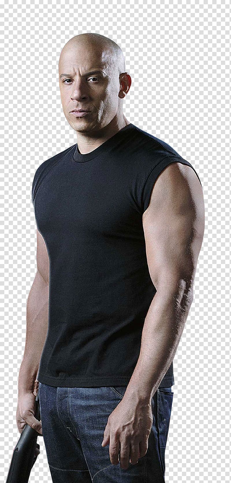 Vin Diesel The Fast and the Furious Dominic Toretto Luke Hobbs, vin diesel transparent background PNG clipart