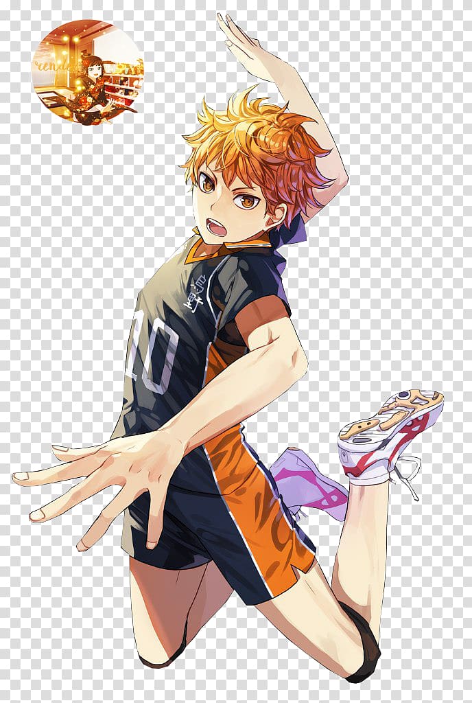 Shoyo Hinata Haikyu!! Hinata Hyuga Anime, Anime transparent background PNG clipart