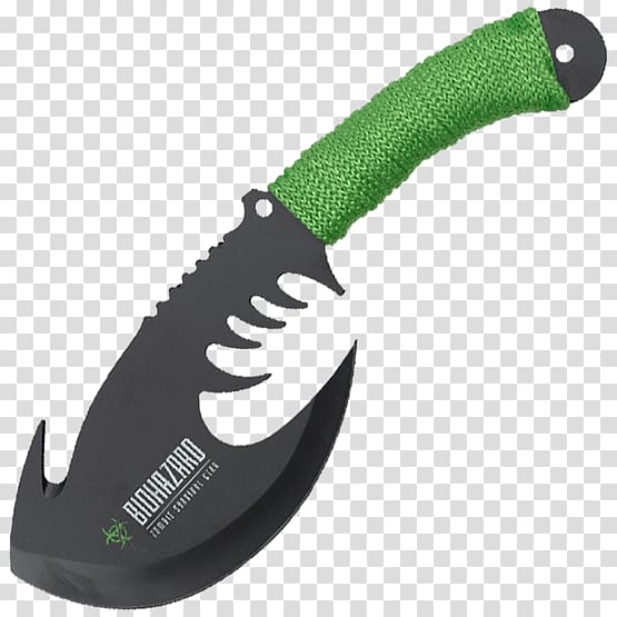 Throwing knife The Zombie Survival Guide Hunting & Survival Knives Blade, zombie transparent background PNG clipart