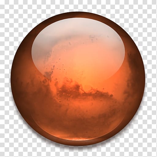 Mars ICO Planet Icon, Mars planet transparent background PNG clipart