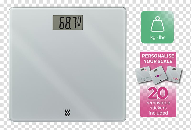Measuring Scales Nutritional scale Weight Watchers Accuracy and precision, bathroom Scale transparent background PNG clipart