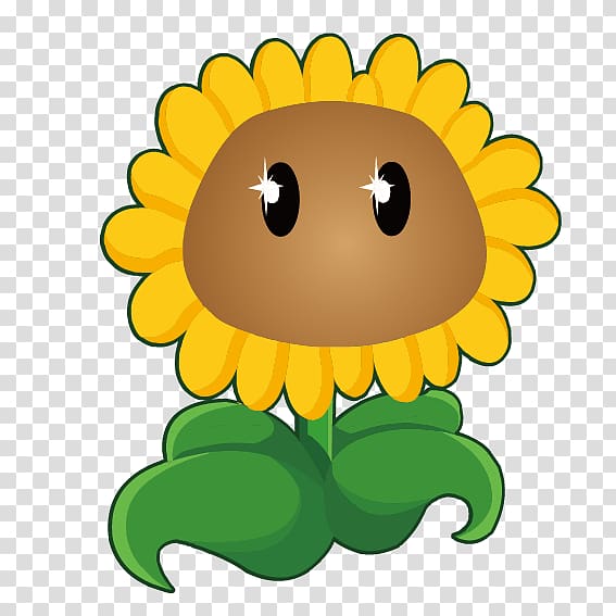 Plants vs. Zombies 2: It\'s About Time Common sunflower Sticker, sunflower transparent background PNG clipart