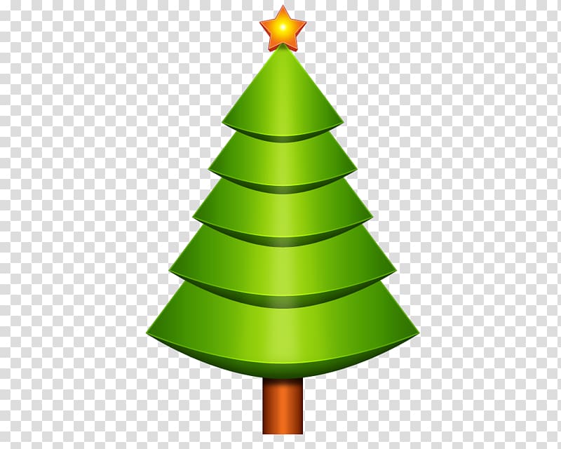 Christmas tree Gift, Green Christmas Tree transparent background PNG clipart