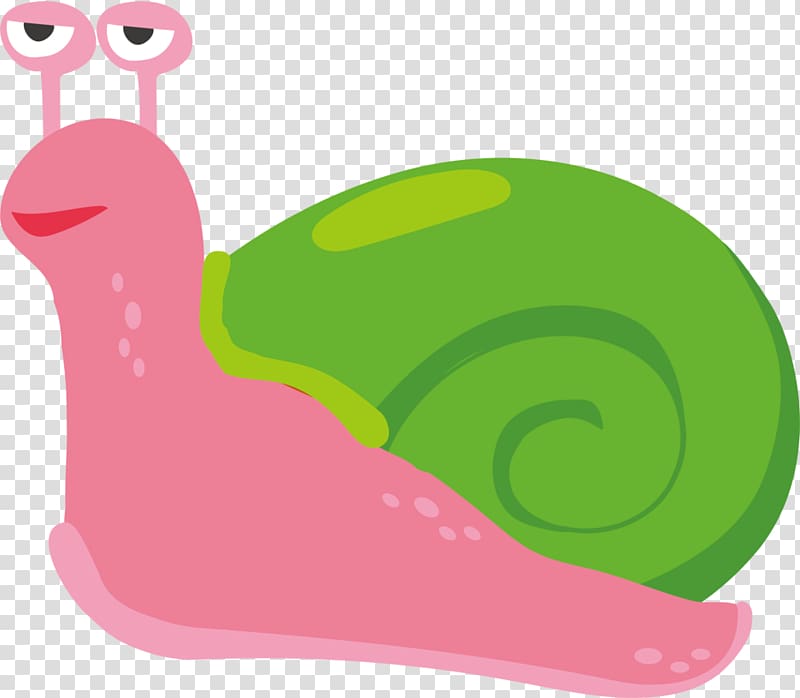 Orthogastropoda Cartoon Snail , Green snail shell transparent background PNG clipart