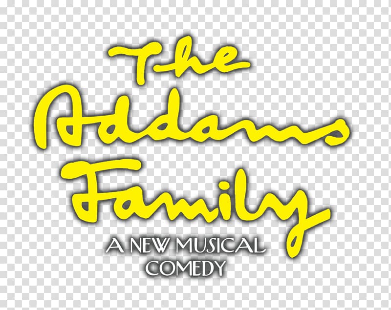 The Addams Family Musical theatre Broadway theatre Logo, Addams FAMILY transparent background PNG clipart