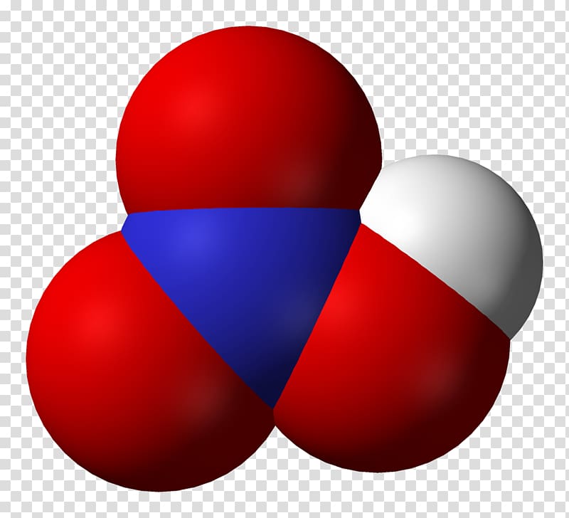 Nitric acid Space-filling model Mineral acid Molecule, Garage transparent background PNG clipart