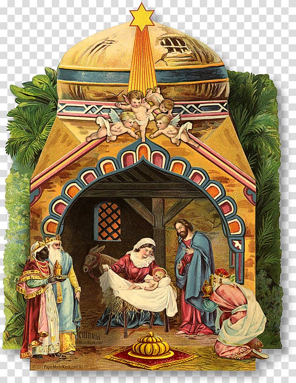 Nativity scene Nativity of Jesus Christmas Manger Adoration of the Magi, christmas transparent background PNG clipart