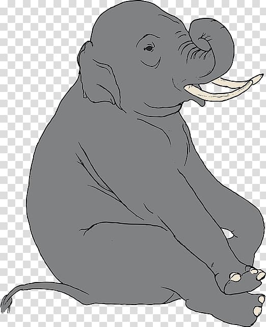 Asian elephant Elephantidae , shoulder press transparent background PNG clipart