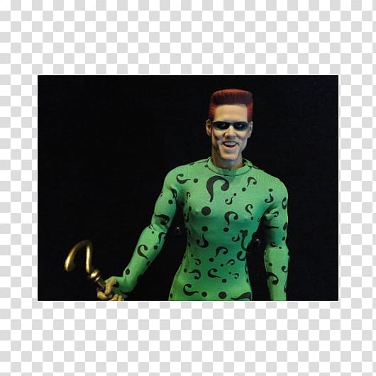 Riddler Batman Action & Toy Figures Film 1:6 scale modeling, batman riddler transparent background PNG clipart