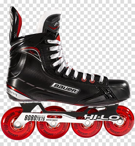 Bauer Hockey In-Line Skates Roller in-line hockey Ice Skates Roller skating, Roller Inline Hockey transparent background PNG clipart