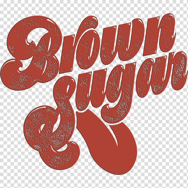 Logo Brown sugar Font, sugar transparent background PNG clipart