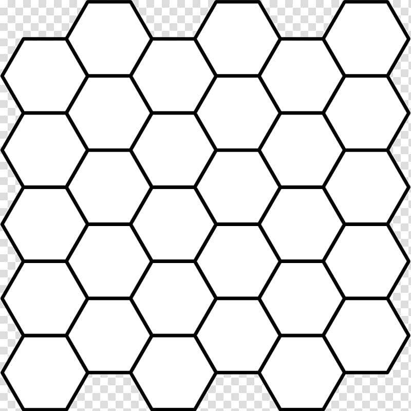 Transparent Hexagon Pattern Background