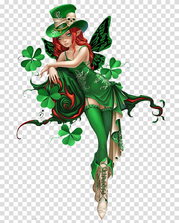 Saint Patrick's Day Irish people Luck Happy St. Patrick's Day Fairy, saint patrick's day transparent background PNG clipart