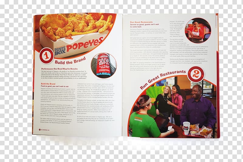 Fast food Popeyes Annual report, others transparent background PNG clipart
