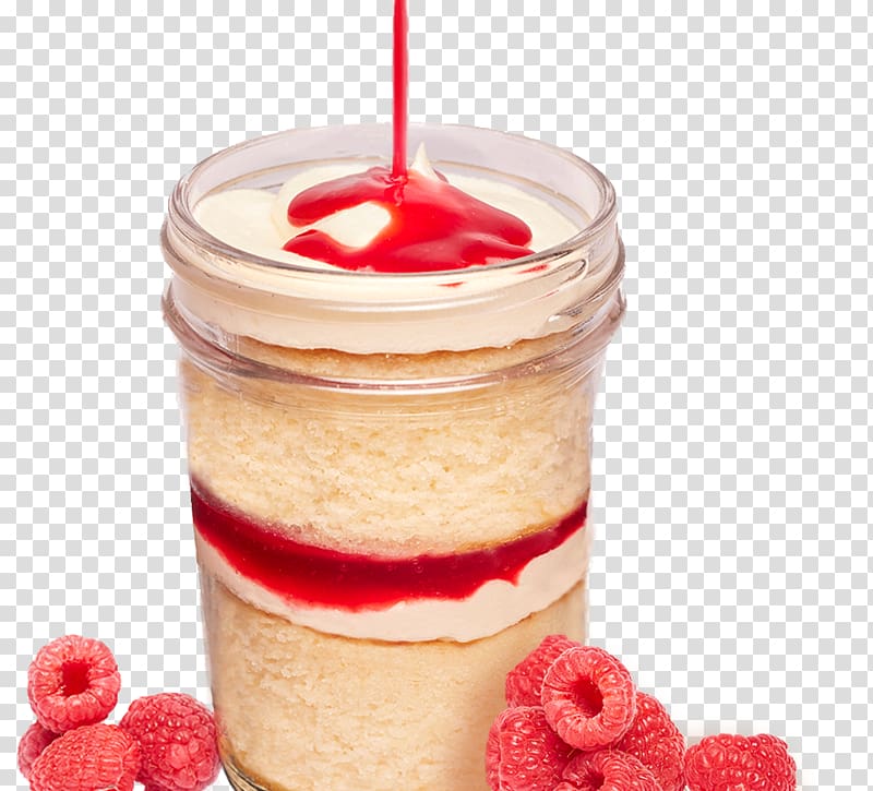 Ice cream cake Smoothie Parfait Chocolate cake, mason jar transparent background PNG clipart