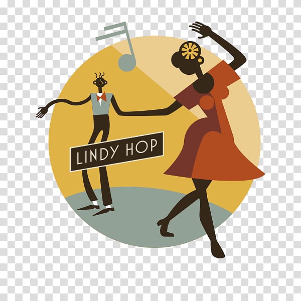 Lindy Hop Jazz roots Swing music Charleston, Lezioni Di Volo Per Principianti transparent background PNG clipart
