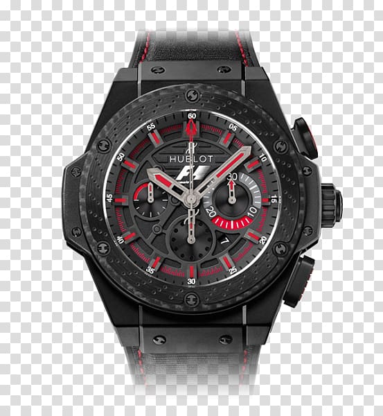 Watch strap Formula 1 Hublot King Power, electricity supplier promotion transparent background PNG clipart