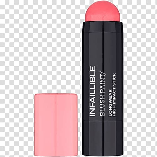 Lipstick Rouge Cosmetics L\'Oreal Paris Infallible Paints/Blush Pink, lipstick transparent background PNG clipart