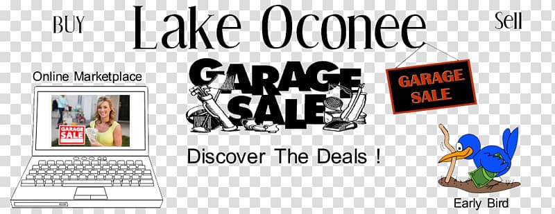 Lake Oconee Oconee River Advertising Garage sale, Simmons Bedding Company transparent background PNG clipart