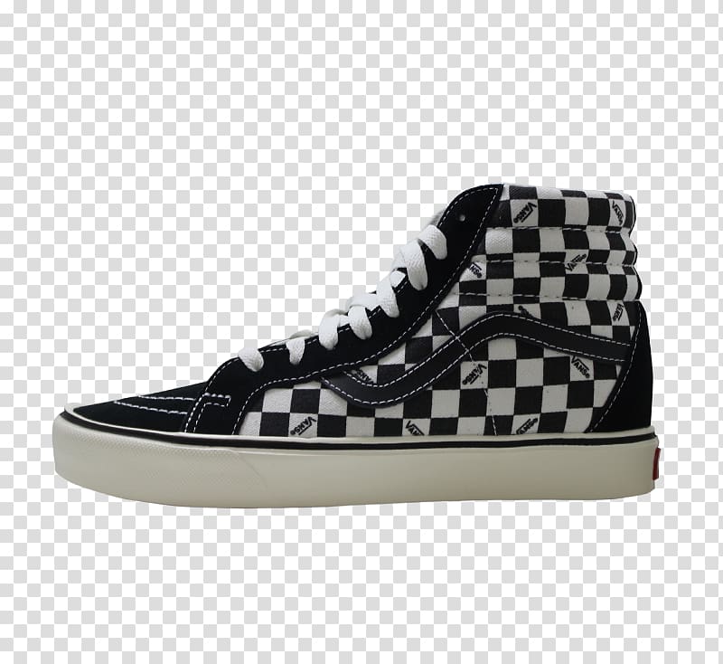 Vans Sneakers Skate shoe Footwear, checkerboard transparent background PNG clipart