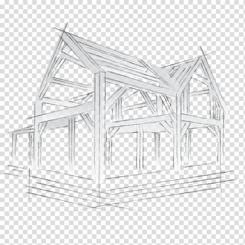 Architecture House Architectural drawing Sketch, design transparent background PNG clipart