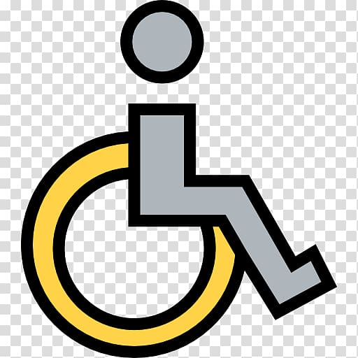Disability Wheelchair Scalable Graphics Icon, A wheelchair symbol transparent background PNG clipart