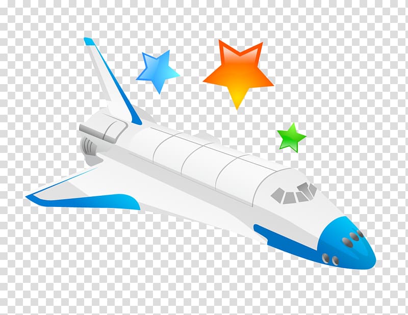 Airplane Flight Rocket Spacecraft, Cartoon airplane transparent background PNG clipart