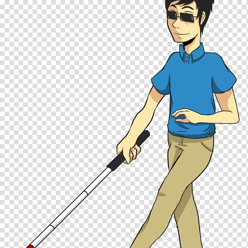 Disability Vision loss White cane Visual perception Walking stick, others transparent background PNG clipart