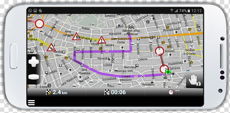 GPS Navigation Systems Smartphone Automotive navigation system MapFactor, s.r.o., smartphone transparent background PNG clipart