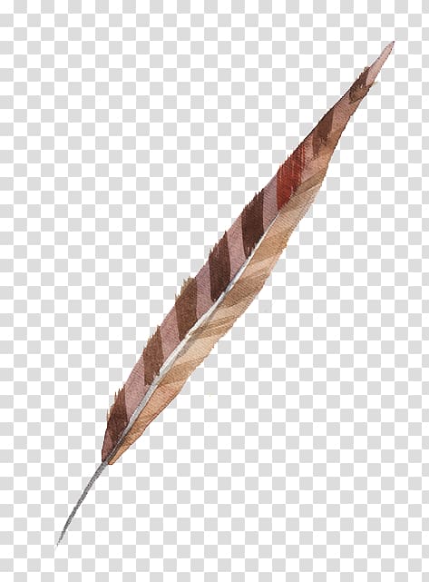 brown feather illustration, Watercolour Flowers Watercolor painting Feather, Watercolor feather transparent background PNG clipart