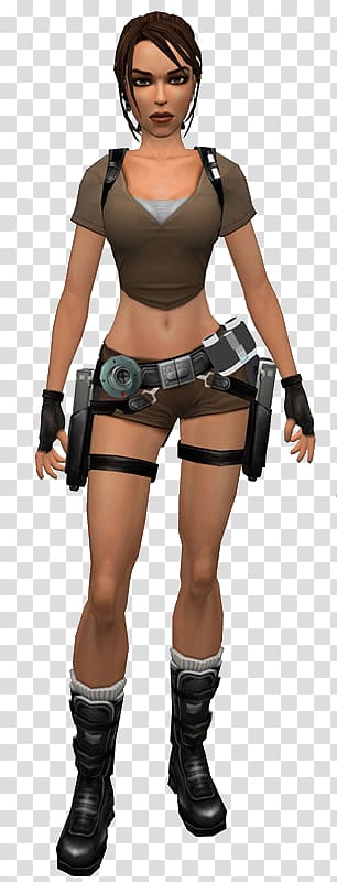 Lara Croft transparent background PNG clipart