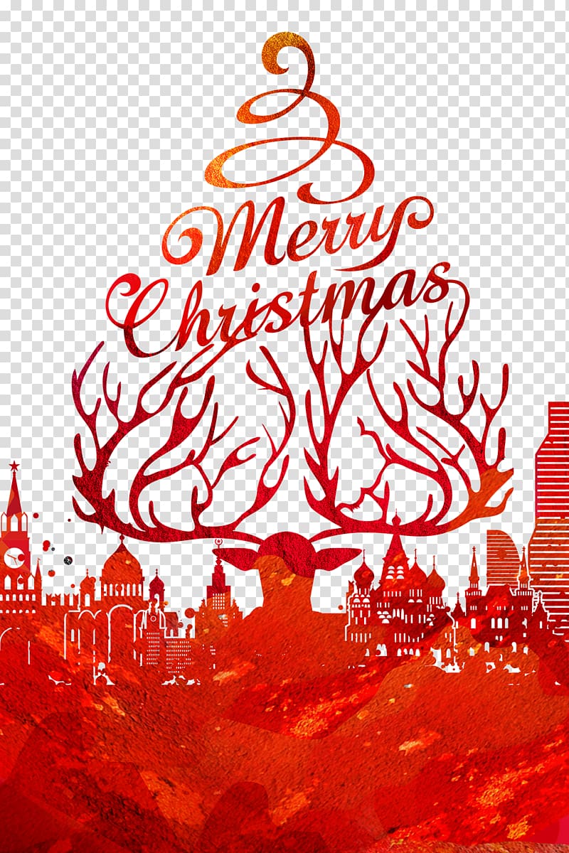 Christmas card New Year Christmas Eve Holiday greetings, Merry Christmas theme poster transparent background PNG clipart