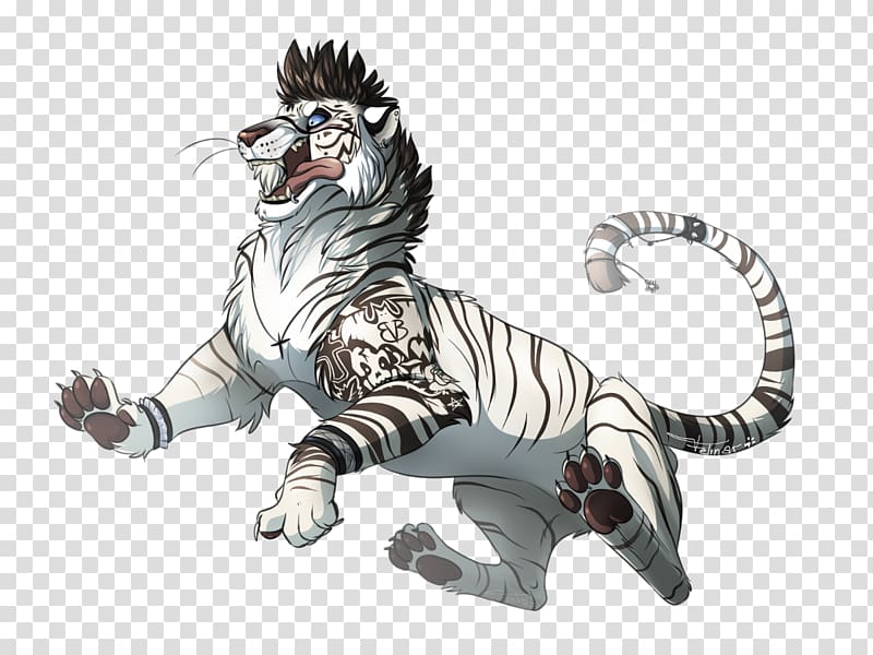 Tiger Cat Horse Wildlife, tiger transparent background PNG clipart