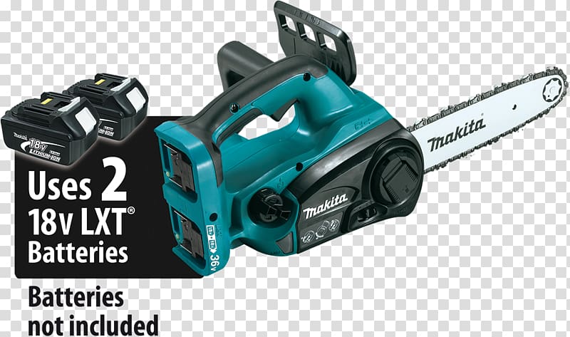 Makita XCU02Z Makita Battery Chainsaw Cordless, Saw Chain transparent background PNG clipart