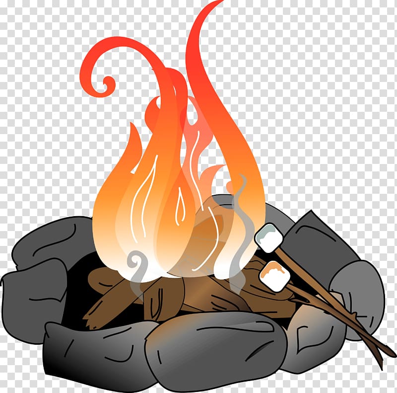 Barbecue grill Fire pit Campfire Bonfire , Firepit transparent background PNG clipart