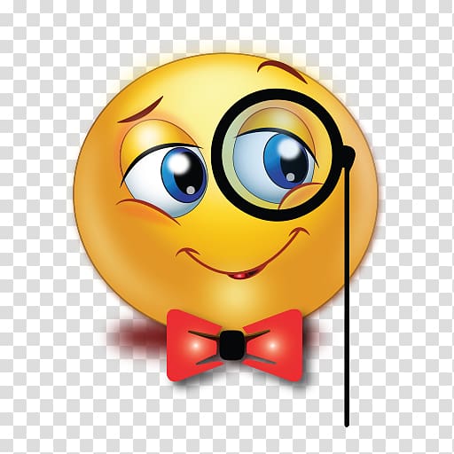 Smiley Emoticon Professor Emoji Sticker, smiley transparent background PNG clipart