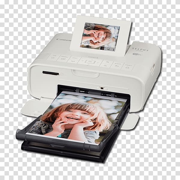 Inkjet printing Canon SELPHY CP1200 Compact printer, printer transparent background PNG clipart