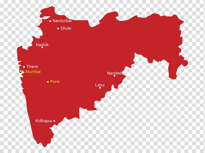 Maharashtra Blank map Map, map transparent background PNG clipart