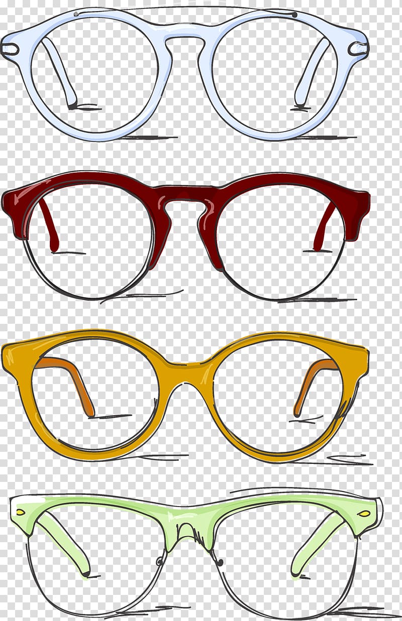 Browline glasses Drawing , Glasses sunglasses transparent background PNG clipart