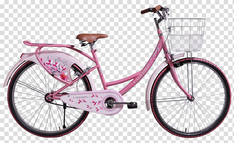 BSA Lady Bird Sale Birmingham Small Arms Company Single-speed bicycle Pink, purple frame transparent background PNG clipart