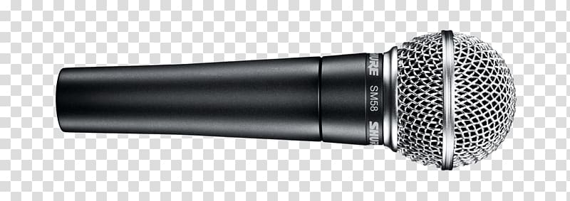 Shure SM58 Microphone Shure SM57 Audio, microphone transparent background PNG clipart