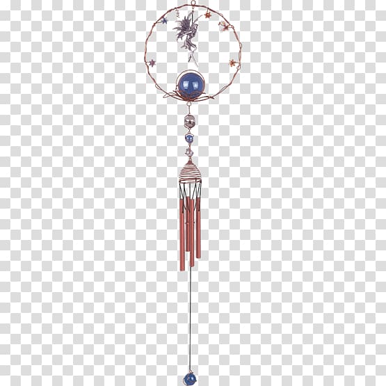 Wind Chimes Ornament Table, a fairy wind wreathed in spirits transparent background PNG clipart