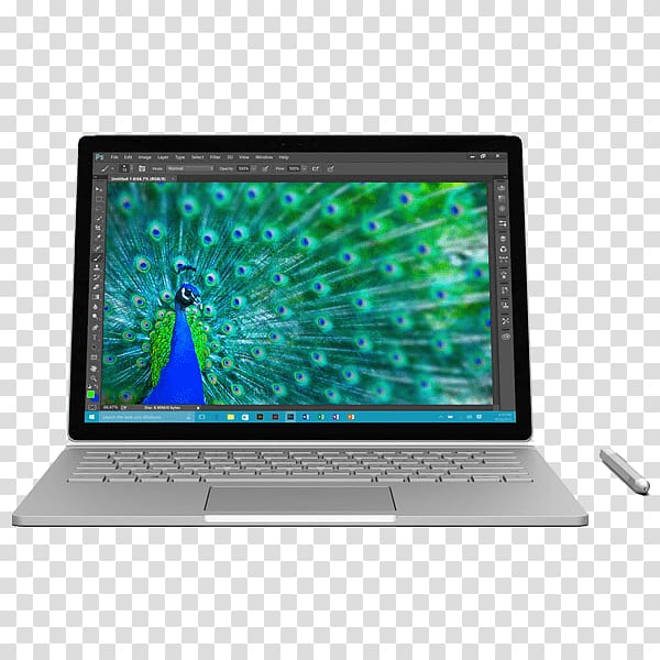 Laptop Surface Book 2 Intel Core i7, Laptop transparent background PNG clipart