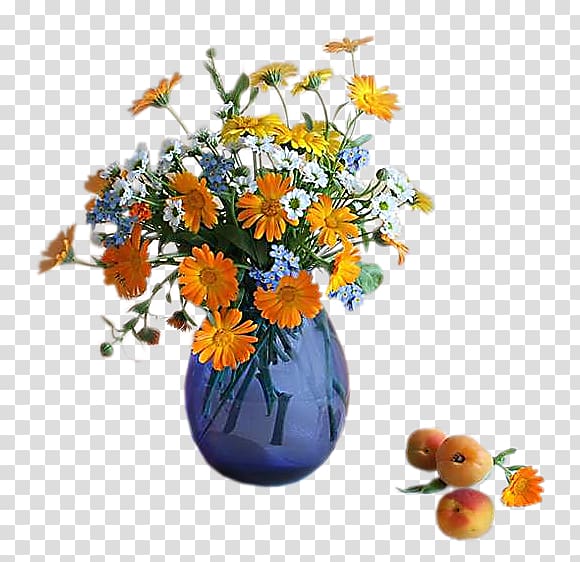 Cut flowers Floristry Floral design Still life , vases transparent background PNG clipart