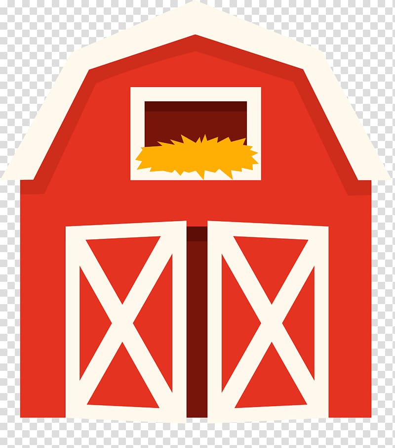 red and white tool shed illustration, Cattle Farm Pen Barn , farm house transparent background PNG clipart