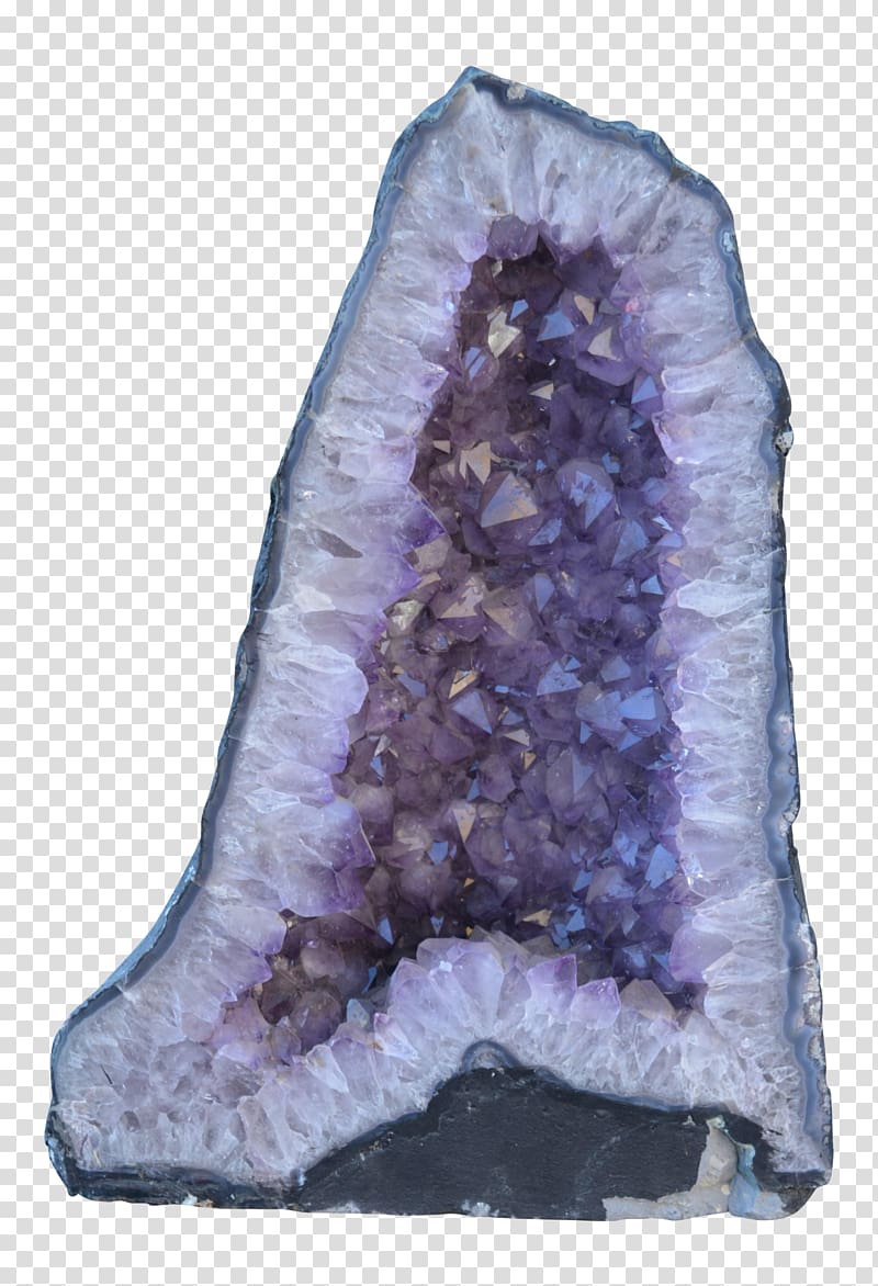 Geode Amethyst Chairish Antique Mineral, antique transparent background PNG clipart
