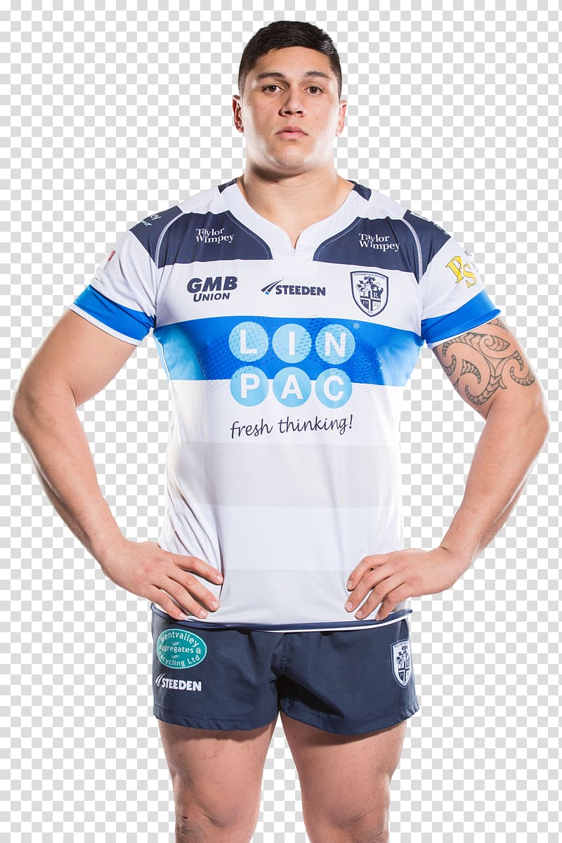 Gareth Hock Featherstone Rovers Barrow Raiders T-shirt, T-shirt transparent background PNG clipart