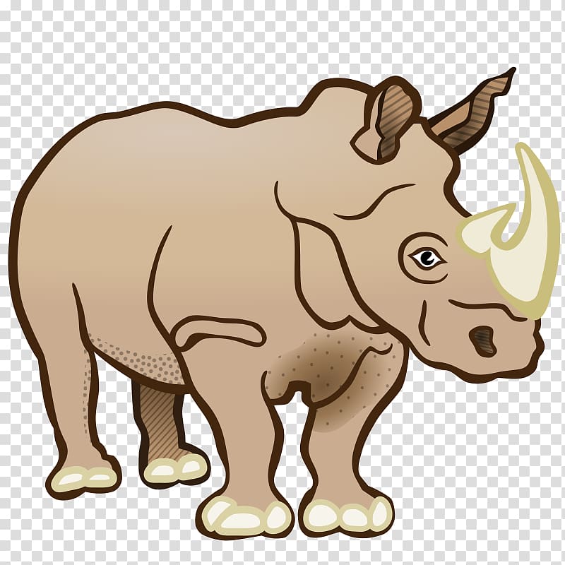Rhinoceros Drawing Line art , education teaching transparent background PNG clipart