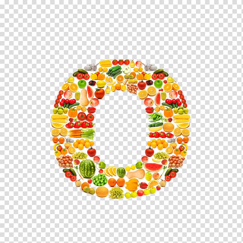 Vegetable Letter Fruit Vitamin C, o transparent background PNG clipart